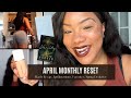 April Monthly Reset Vlog | March Recap, Spring Declutter, April Goals &amp; Intentions