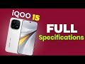 iQOO 15⚡Full Specifications : The Flagship Killer ⚔️ Phone📱