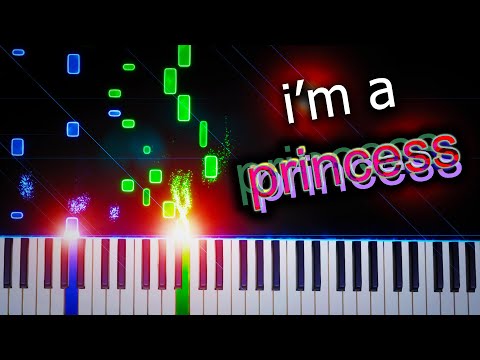 bill wurtz - i'm a princess - piano tutorial