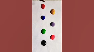 🖌️ 🎨 🌈  Mesmerizing Acrylic Color Dance  | Oddly Satisfying #shorts #experiment #asmr #colors