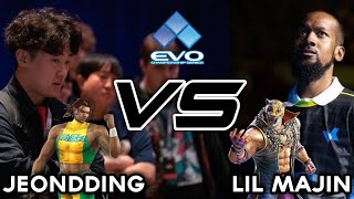 Hype Set @ EVO 2018  Lil Majin vs  Jeondding  TEKKEN 7 Semifinals