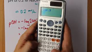 Calculate the pH of 0.2 M NaOH Calculate the pH of 0.2 M NaOH