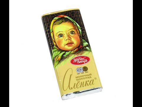 Russian chocolate Alyonka in Hong Kong