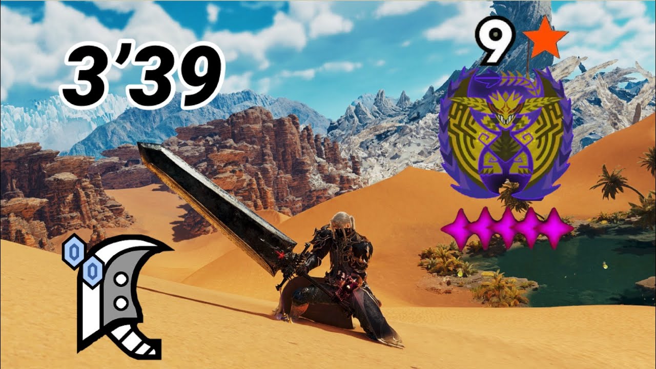 Great Sword DESTROYS Rey Dau in only 3 minutes#mhwilds #reydau 