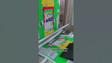 🔵Automatic  Powder Vertical Packing Machine #packingmachine