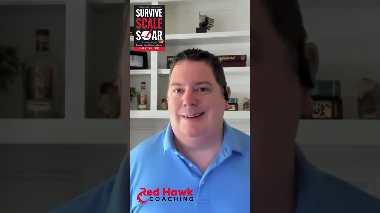 Jeremy Williams Host of the Survive Scale Soar Podcast and Owner of Red Hawk Coaching 