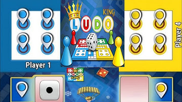 Tricks and Tips Ludo King | How to Win Ludo King | 4 players gameplay | Ludo king part -108