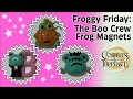 Making Halloween Frog Magnets with Polymer Clay 🐸🎃 | Cute Spooky Craft Tutorial