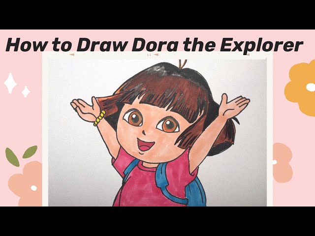 Dora in car coloring pages for kids printable free | Cartoon coloring  pages, Dora coloring, Coloring pages