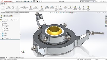 Solidworks Tutorial: Helicopter Swashplate Design Assembly