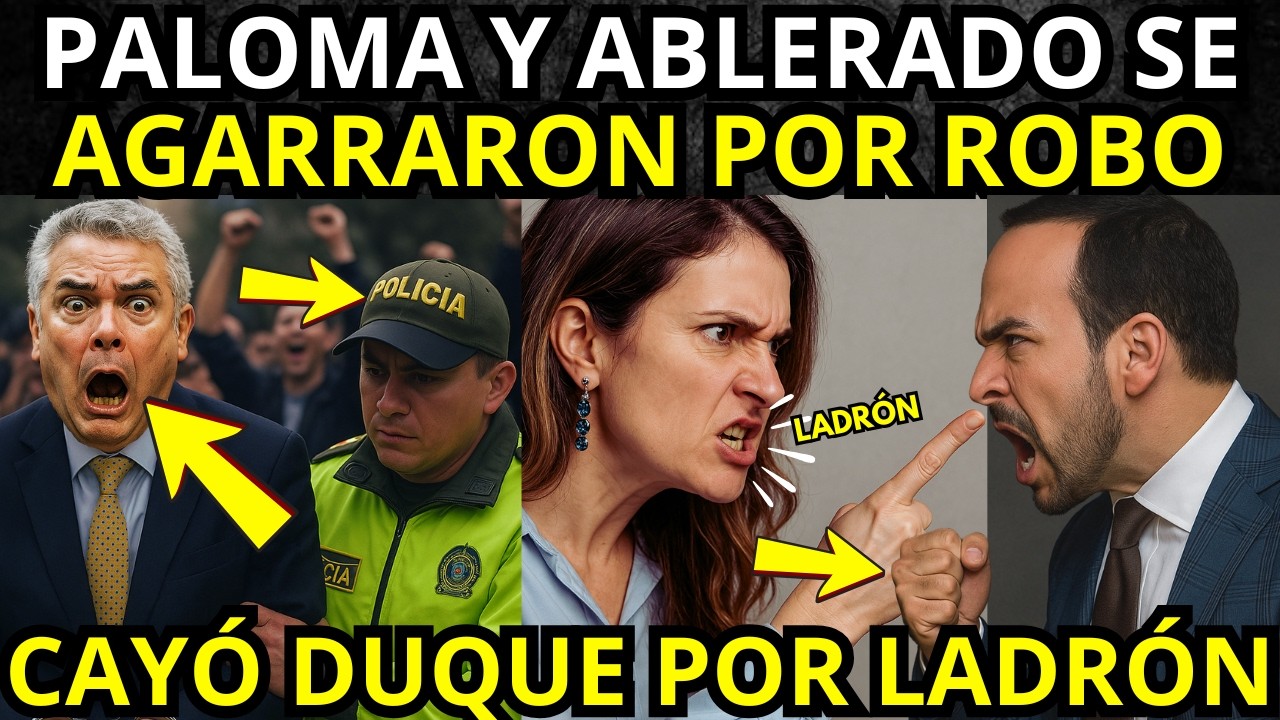 AGARRAN A DUQUE por CORRUPCIÓN en UNGRD🚨Paloma y Abelardo se AGARRARON por ROBO