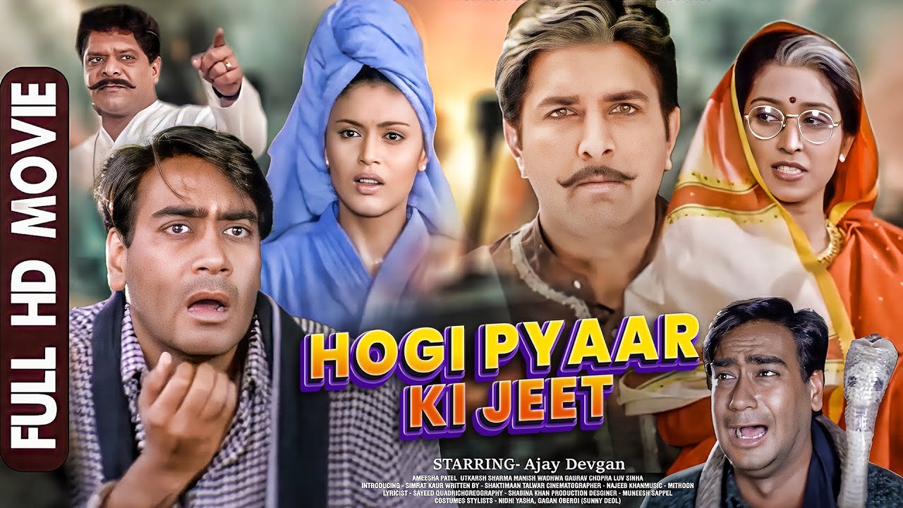 Ajay Devgan Blockbuster Full Hindi Movie  Bollywood Latest Movie  Hogi Pyaar Ki Jeet  Arshad W