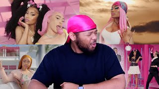 NICKI MINAJ &amp; ICE SPICE x BARBIE WORLD (OFFICIAL MUSIC VIDEO) | REACTION !