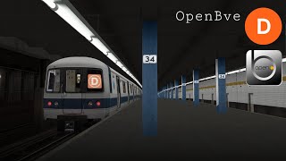 OpenBve Release : 1972 D line For OpenBve