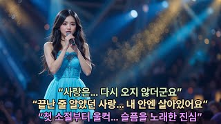 #사랑은다시오지않아요 #이별노래추천 #잊지못한사람 #그리운기억  #AI트로트 #눈물나는노래 #사랑과이별 #끝나지않은사랑  #사랑노래추천 #혼자듣는노래 #작사 정명훈