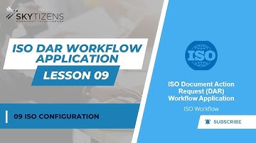 [ISO DAR Document Control] 09 ISO Configuration