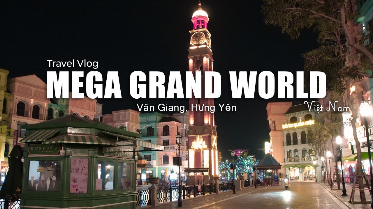 This Place is NEXT LEVEL! Exploring Mega Grand World Hanoi at Night