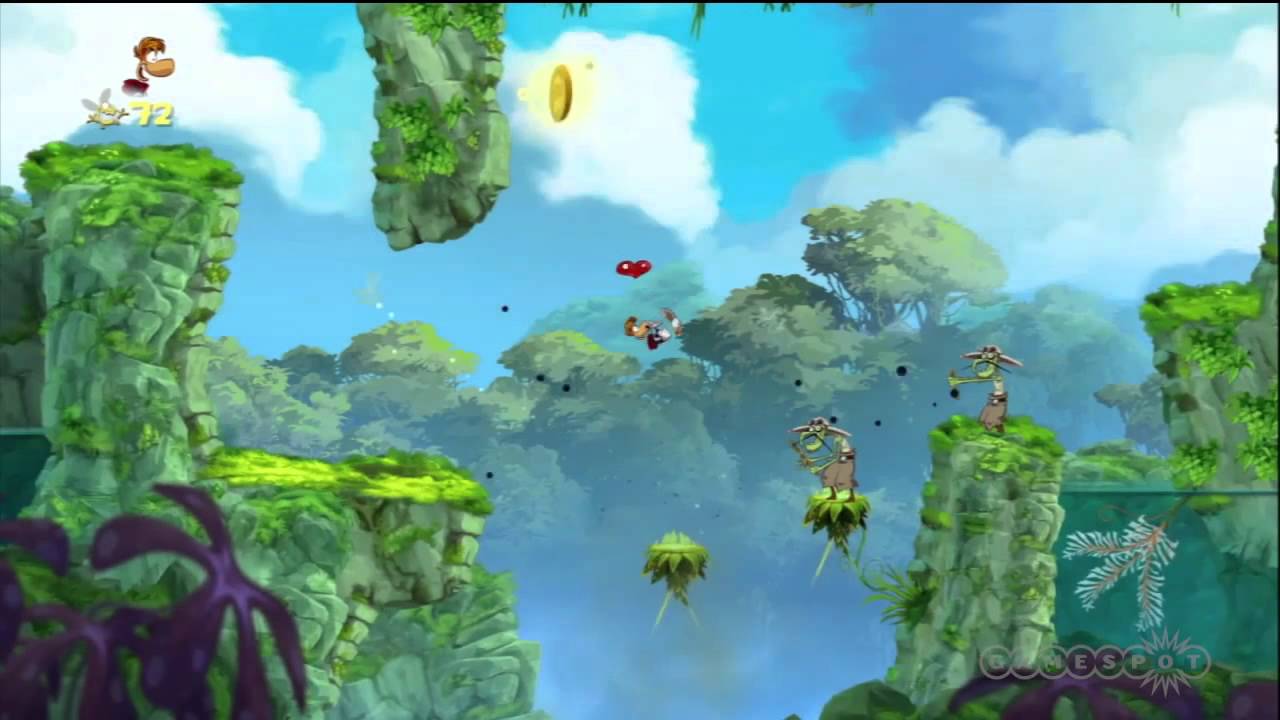 Outta My Way - Rayman Origins Gameplay Video (Xbox 360) 