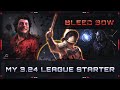 Path of exile  324  bleed bow gladiator  my league starter for necropolis league