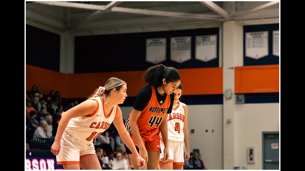 (NC) NorthWest Trojans takes control vs (NC) Carson Cougars | Girls Varsity Basketball 🔥