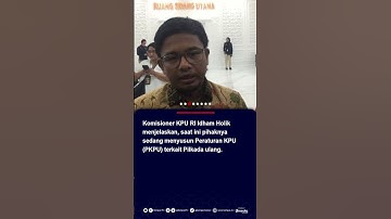 KPU Susun Aturan Pilkada Ulang 2025 jika Kotak Kosong Menang #kpu #pilkada  #kotakkosong