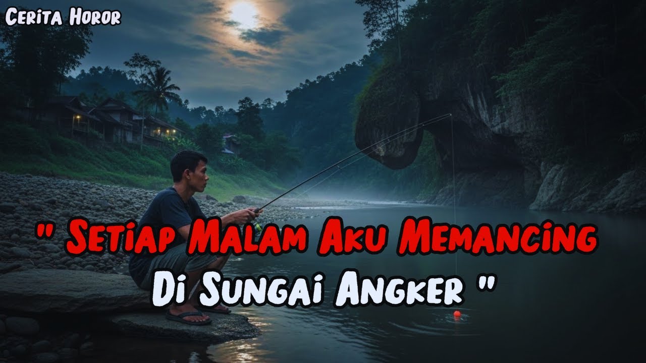 Setiap Malam Aku Memancing di Sungai Angker, Ternyata Aku Tidak Pernah Sendirian | CERITA HOROR