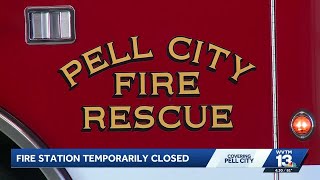 Pell City Fire Station 4 closed after construction flaw raises moisture concerns