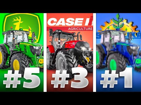 Most POPULAR Tractor Brands In The World RANKED!