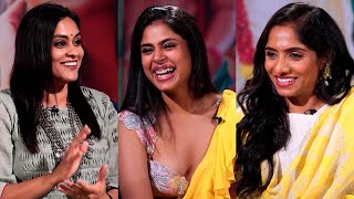 Faria Abdullah and Jamie Lever Fun Chit Chat With Geetha Bhagat About Aa Okkati Adakku | Filmyfocus
