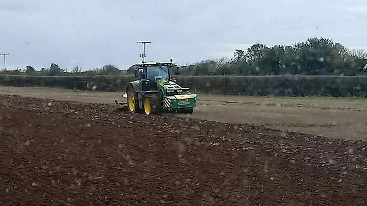 8370 busy ploughing at cley pilot mr philip youngm...
