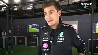 George Russell Post race interview #AUSGP #F1