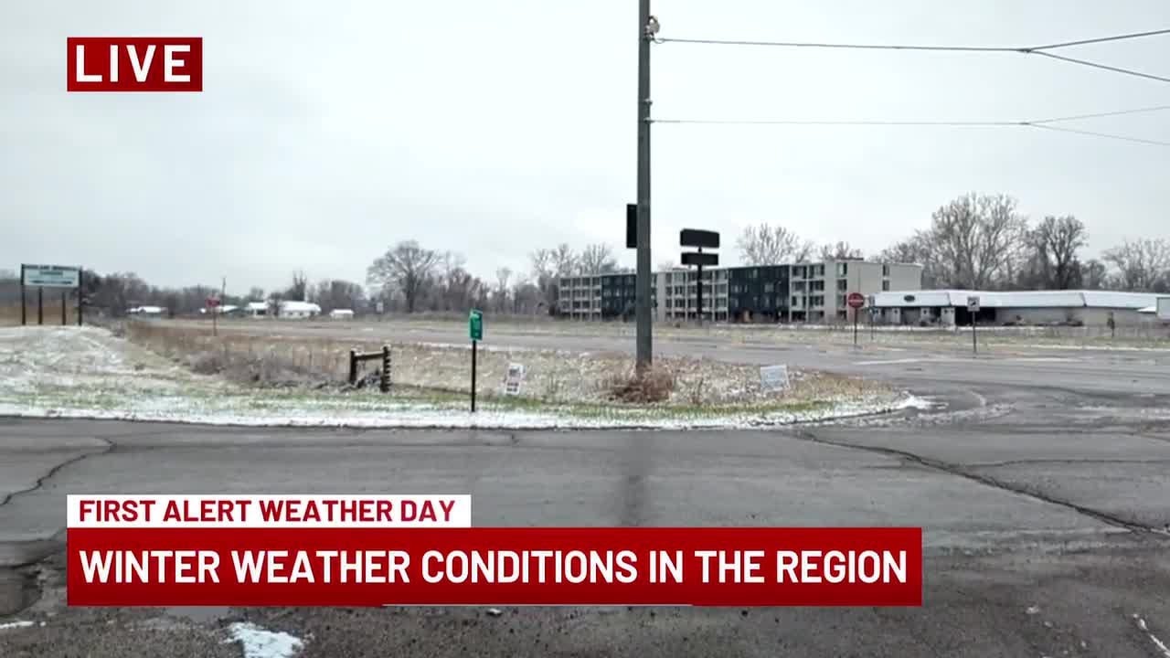 Road conditions in the region - YouTube