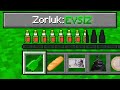 EVSİZ ZORLUK MODUNDA OYNAMAK 😱 - Minecraft