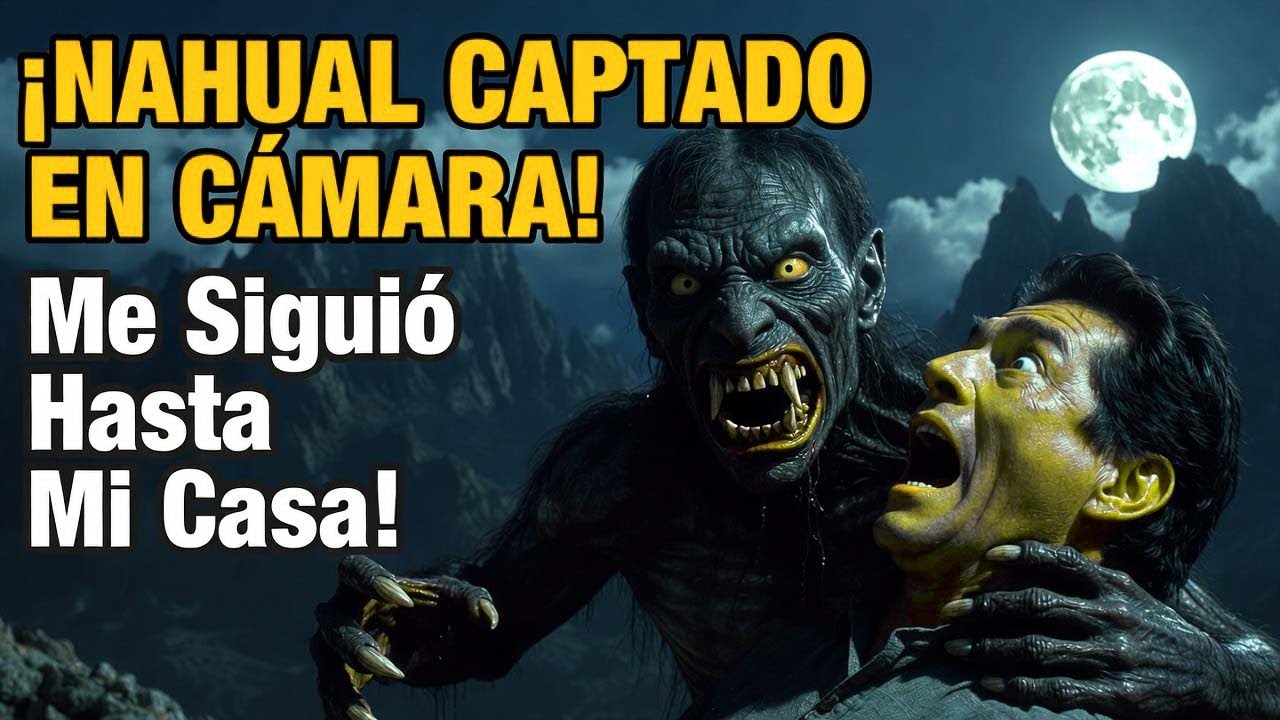 Nahual Me Persiguió Toda la Noche! Lo Grabé en la Montaña l Terror Real que Nadie Cree 😱