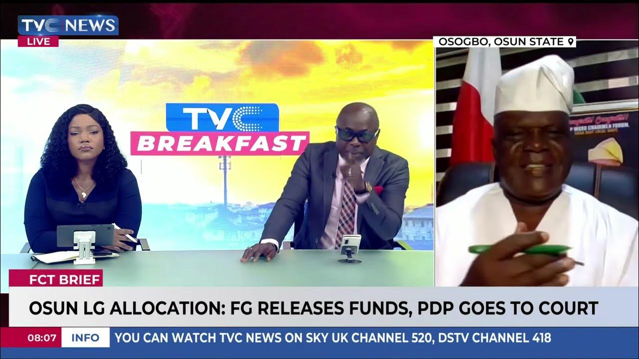 Sunday Bisi, Chairman Of PDP Osun State, Provides Insights On FG Releases Osun LG Allocations