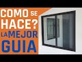 🏢 VENTANAS DE ALUMINIO CORREDIZAS 🔥 Linea 2 Pulgadas 👷✏️📘 Como Hacer Ventanas De Aluminio ✅✅