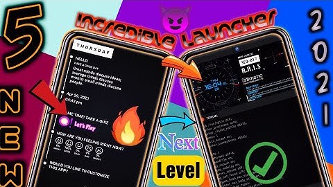 New Android Launcher 2021 | 5 New Incredible Launcher | You Must Try Now | Most Important App |