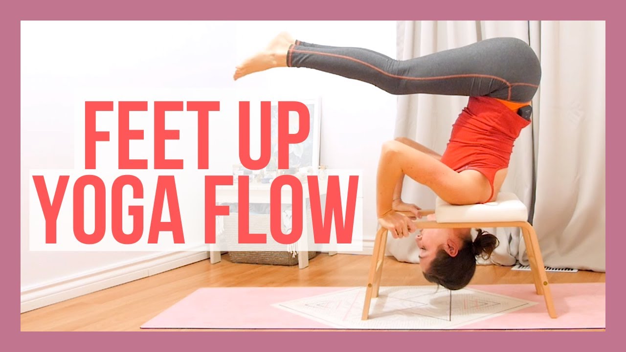 30 min FeetUp Yoga - Full Body FeetUp Flow 