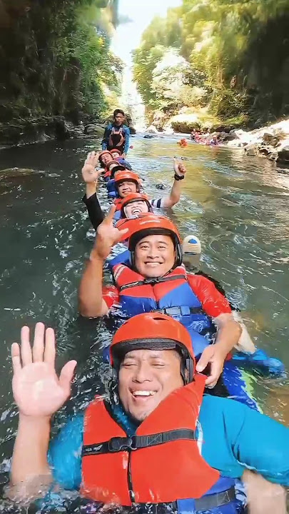 Paket Wisata Alam Green Canyon Pangandaran Tahun 2024 #bodyrafting #greencanyon #pangandaran #shorts