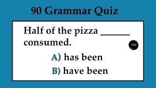 90 English Grammar Mixed Quiz | Mixed Exercise | Test your English Grammar | No.1 Quality English