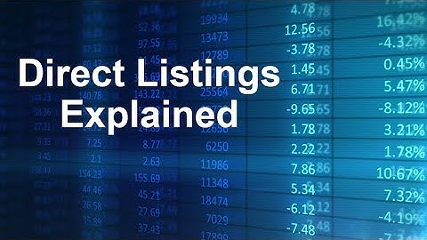 How Does A Direct Listing Work?