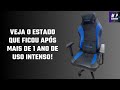 CADEIRA SKYLORD DA TERABYTE APÓS 1 ANO DE USO