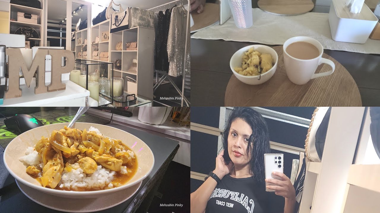 day in the life | spice tea | Time To Organize my room | family time | trying magic hair mask