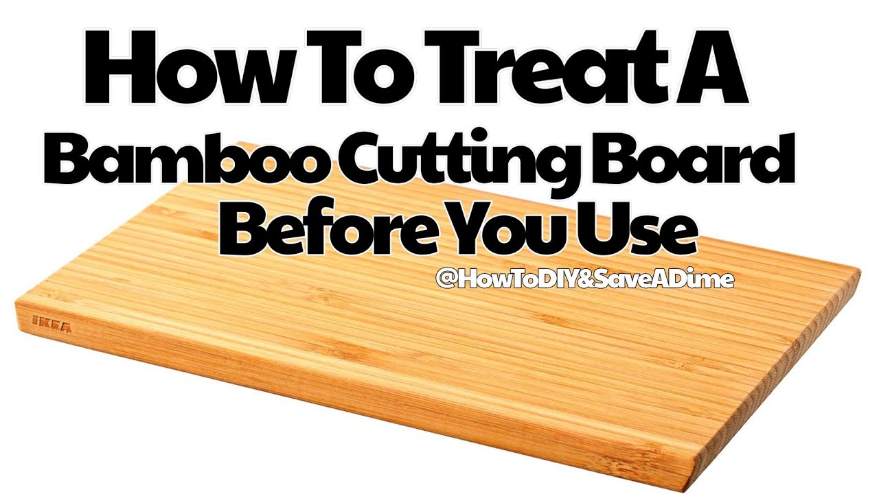 How to Treat Your Cutting Board Before You Use It #Ikea 