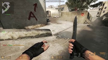Counter strike Source dust 2 mod CS GO 1 vs 1 Gameplay PC 720p30 HD 🔥 [in 2021]
