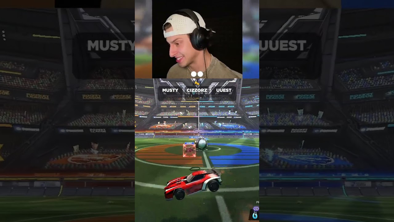 Who can score the fastest goals? w @amustycow  @uuest  #rocketleague #rl #cizzorz