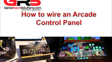 Wire and Light up an Arcade Control Panel Buttons and Joysticks