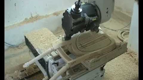 BACCI 5-AXES CNC WORKING CENTRE - MODEL SMART-JET for chair production