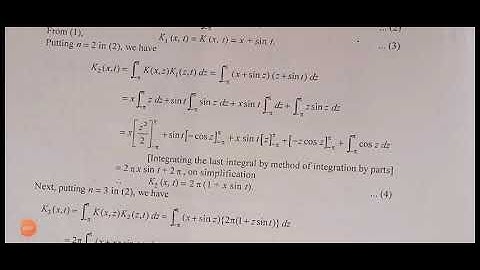 SOLVED QUESTION OF ITERATED KERNEL BSC MSC CSIR-NET MATHEMATICS CUCET PG UG GATE #ITERATEDKERNEL