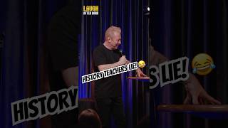 History Teachers Lie! 🎤: @butchbradleycomedy #crowdwork #historyteacher #comedian #comedyshort